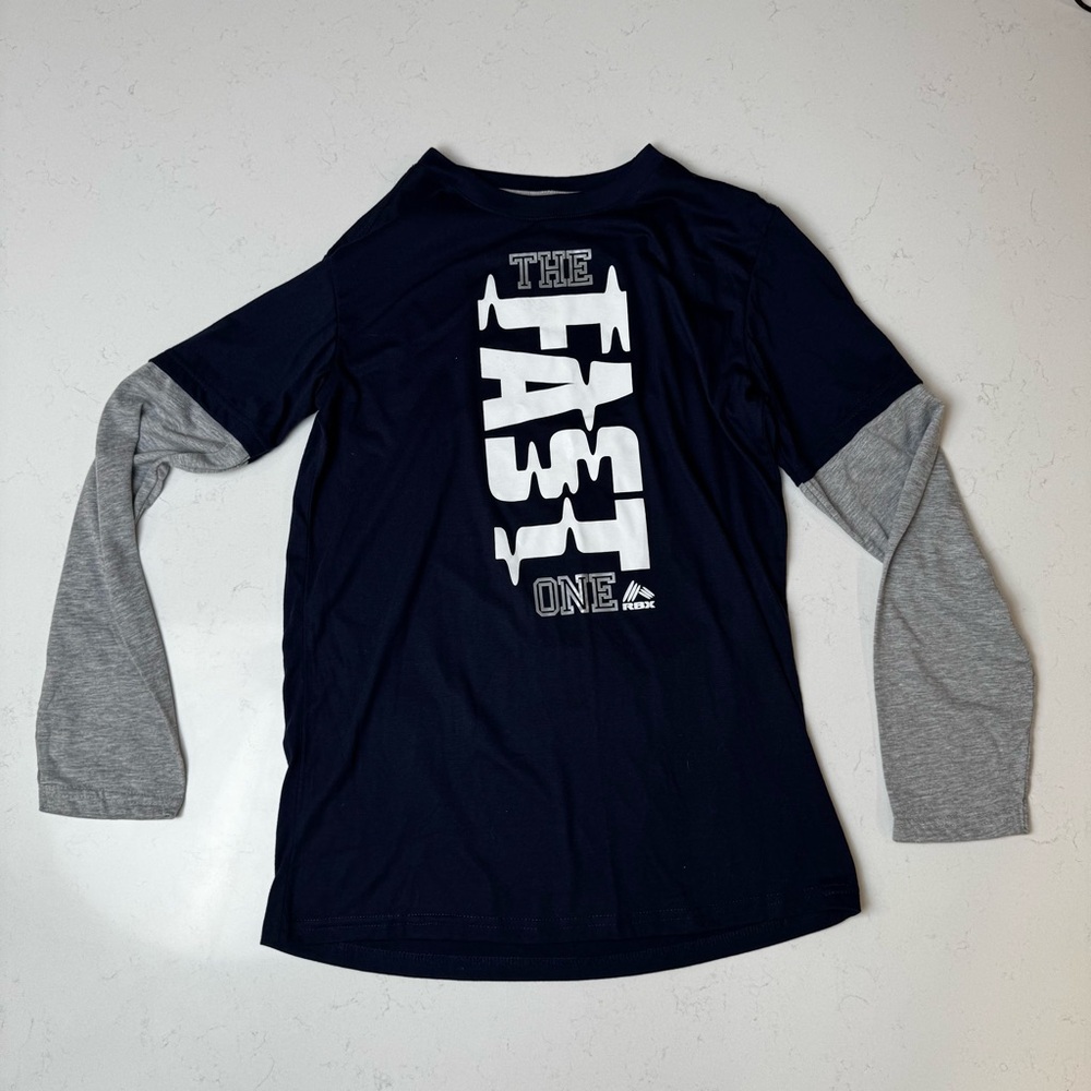 RBX Navy and Gray Performance Top
